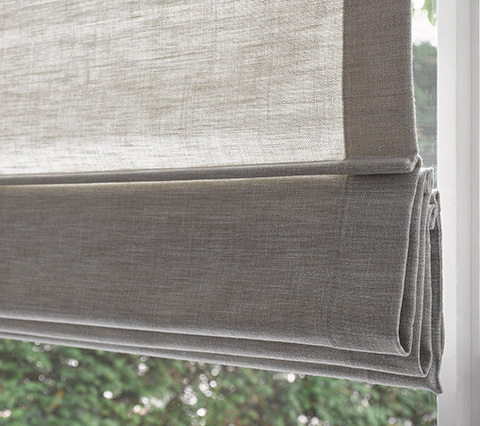 Disfrute de nuestras cortinas romanas en Bogotá Detalle de las cortinas romanas en Bogotá